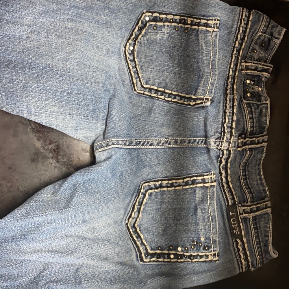 cowgirl tuff jeans, W/29 L/33 worn once